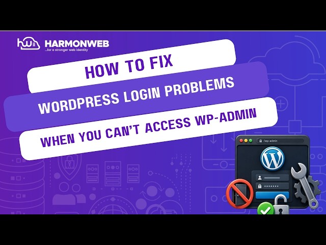 Can't Access WordPress wp-admin? 5 Ways to Fix Login Problems