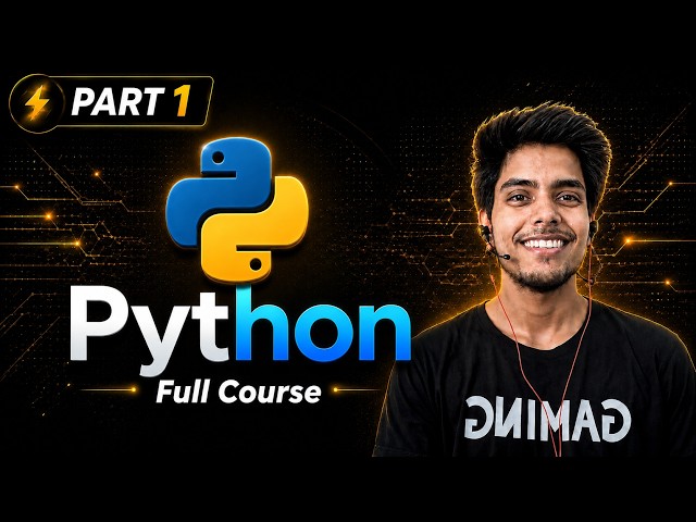 🐍 Python Language Complete Course | Foundation for AI & Agentic AI