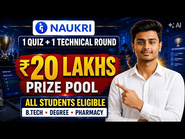 Naukri Young Turks 2026 Complete Guide 🔥 ₹20 Lakh Prizes | Eligibility, Exam Pattern & Rounds