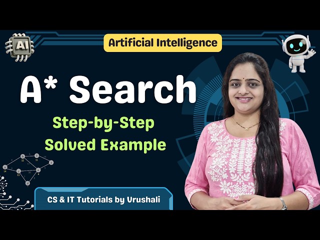 AI 11: A* Search Algorithm Solved Example | Artificial Intelligence
