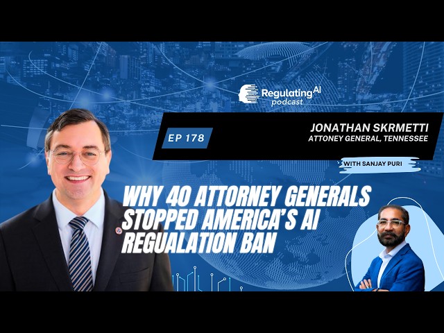 Why 40 Attorneys General Stopped America's AI Regulation Ban | Jonathan Skrmetti, AG of Tennessee