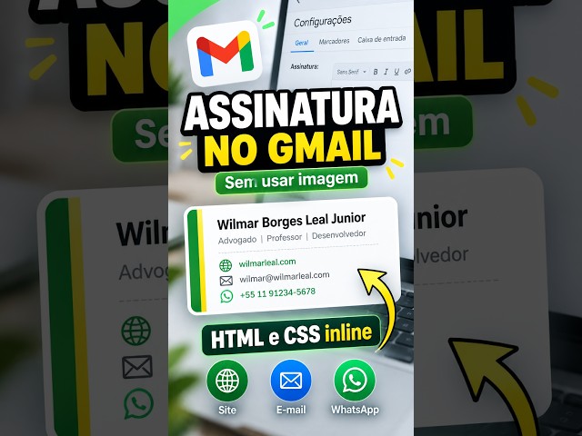 Gmail email signature without images