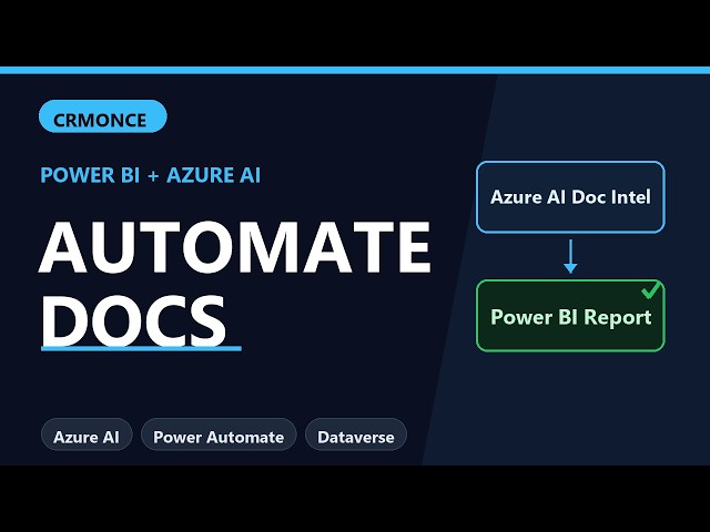 Automating Enterprise Document Analysis Using Power BI and Azure AI