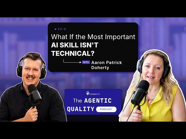 Can Non-Technical Teams Build Production AI Systems? The Agentic Quality Podcast S2E10