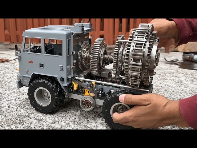 Man Builds Miniature RC TRUCK Using Only PVC | Start to Finish by @NHTcreation