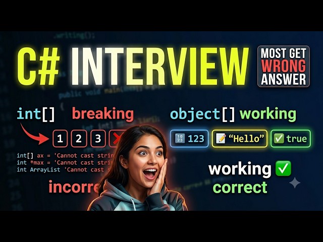 C# Interview Part 1 | Most Developers Get This Array Question WRONG