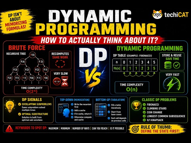 Dynamic Programming Explained | How to Actually Think About DP