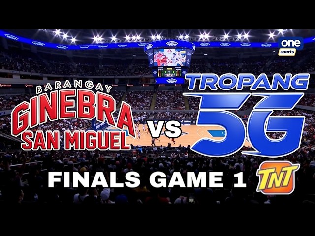 GINEBRA VS TNT PBA FINALS GAME 1 COMMISSIONER'S CUP 2026