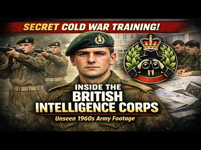 Inside Britain’s Secret Intelligence Corps | Cold War Army Training 1960s Film