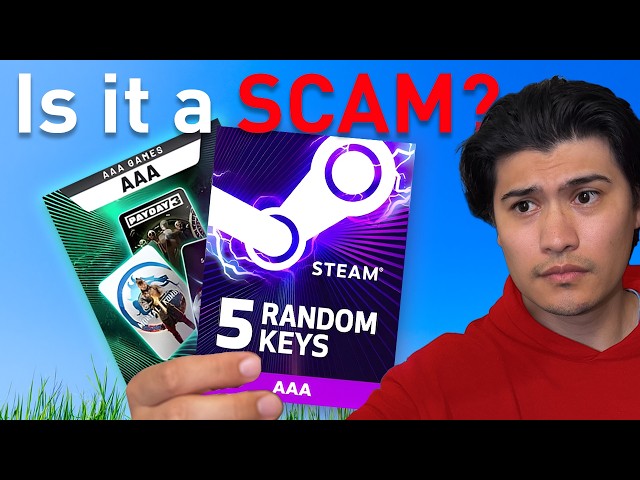 I Bought AAA Random Steam Key Packs to See if It's a Scam