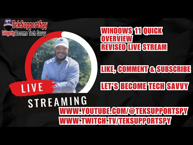 Windows 11 Quick Overview Revised #windows11 #computerscience #tutorial