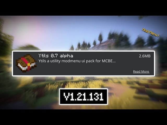 Ytils Client For MCPE 1.21+ | Best Mod Menu Client 🔥