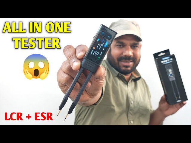 All in One LCR Meter – ESR Tester in Digital Tweezer | Auto Component Tester