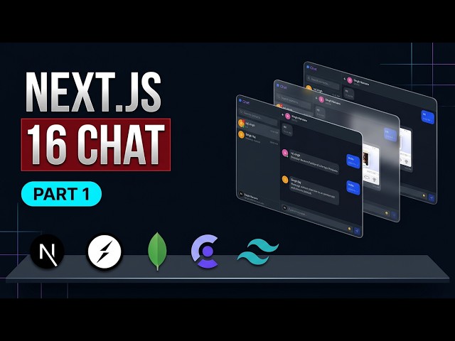 Real-Time Messaging Part -1 with Next.js 16 MongoDB Atlas, and Socket.io