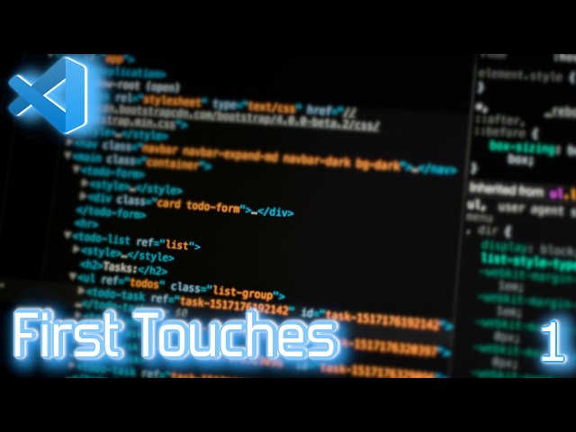 VS Code - Trying to make my own website - Part 1 - 2026