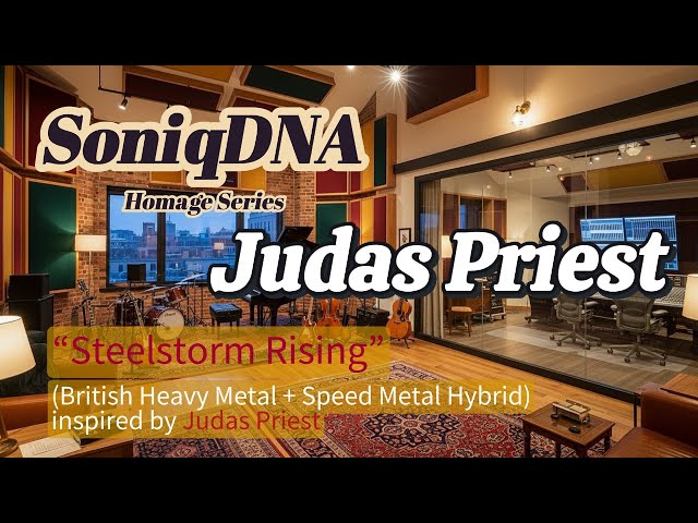 Judas Priest (주다스 프리스트)다운 강철 메탈 사운드, 폭풍처럼 몰아치는 헤비 메탈 l SoniqDNA