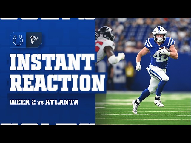 Offense struggles as Colts drop second preseason game to Atlanta Falcons | Instant Reaction