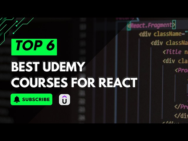 ⭐ BEST UDEMY COURSES FOR REACT  ⭐