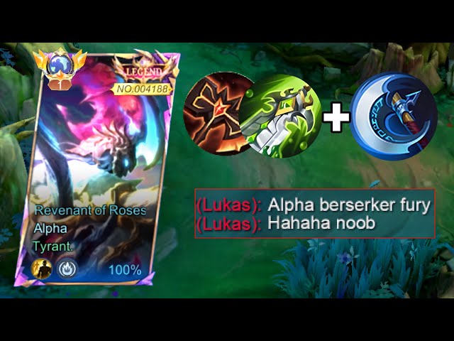 "PLEASE ABUSE" ALPHA UNLIMITED TRUE DAMAGE BUILD😱
