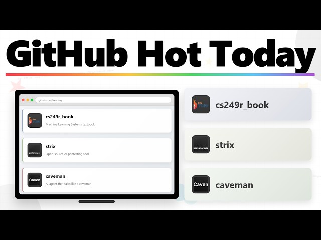 3 GitHub Projects That Will Change Your Dev Game! 🚀