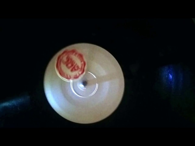 Test Press of AOC Records 01 Face A