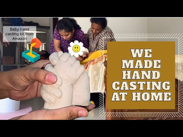 DIY Baby Hand Casting | Easy Keepsake Idea for New Moms