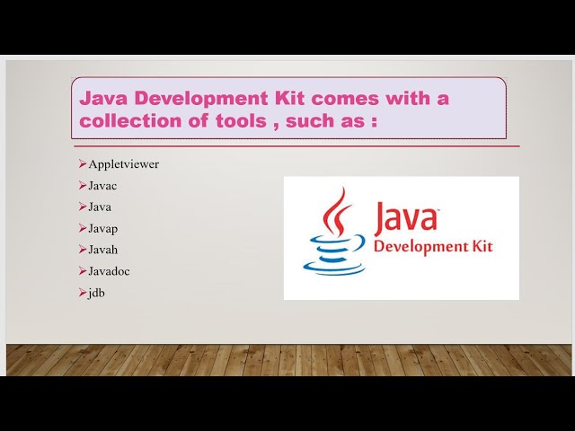 6th video of java || JDK Tools || Java Development Kit