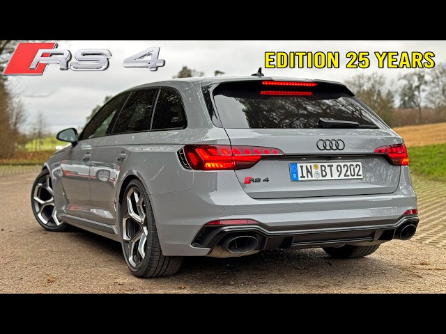 Audi RS4 2025 Edición 25 años RESEÑA en AUTOBAHN