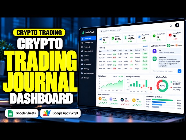 I Built a Complete Trading Journal Web App in Google Sheets with AI