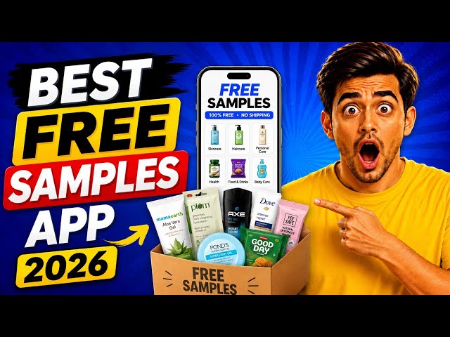 I ordered 50+ FREE Samples From This App 😍 Free sample products today | Free shopping offers today