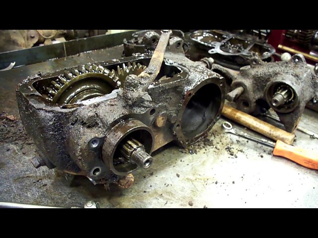 Willys CJ3A Restoration, transfer case disassembly