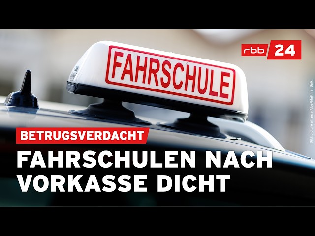 Betrugsverdacht bei Berliner Fahrschulen