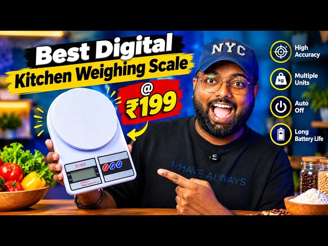 Best Kitchen Weighing Scale Under ₹300 🔥 | Digital Food Scale Review