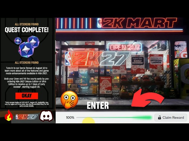 How To Complete NBA 2K27 Discord Quest
