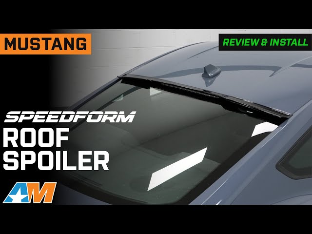 2024-2025 Mustang SpeedForm Roof Spoiler Review & Install