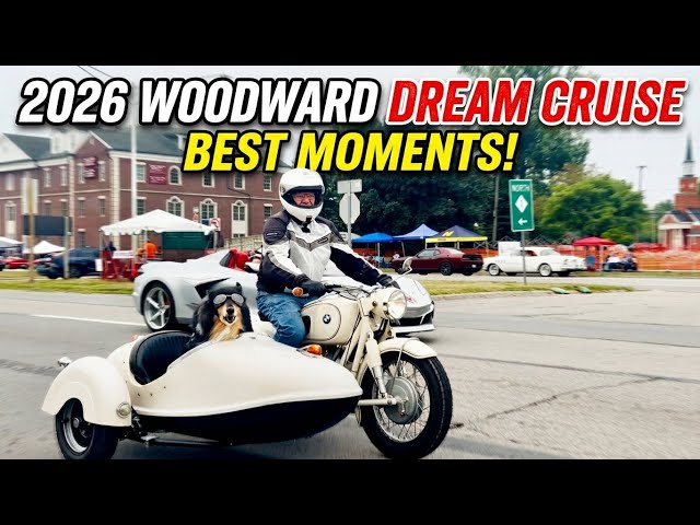 2026 Woodward Dream Cruise BEST MOMENTS! (Crazy Cars & Best Copilot!)