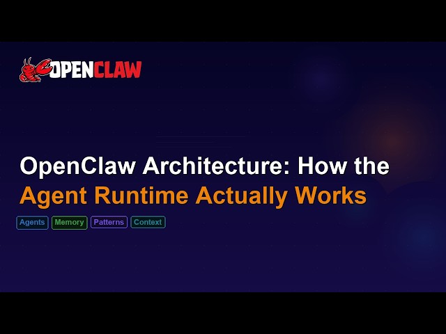 OpenClaw Agent Runtime: A Technical Deep Dive Into 9 Architectural Components