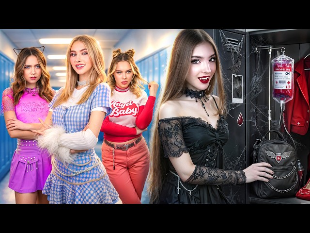 New Girl in High School is a Vampire! My Bestie Replaced Me With a Vampire