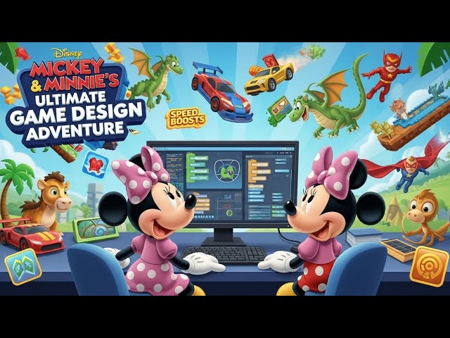 Mickey & Minnie’s Ultimate Game Design Adventure | Coding, Fun & Creativity