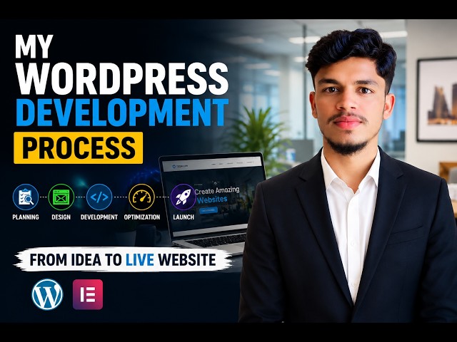 WordPress Website Development Process | From Planning to Launch (2026)