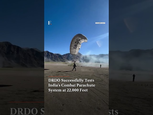 DRDO Successfully Tests India's Combat Parachute System at 22,000 Feet | N18G