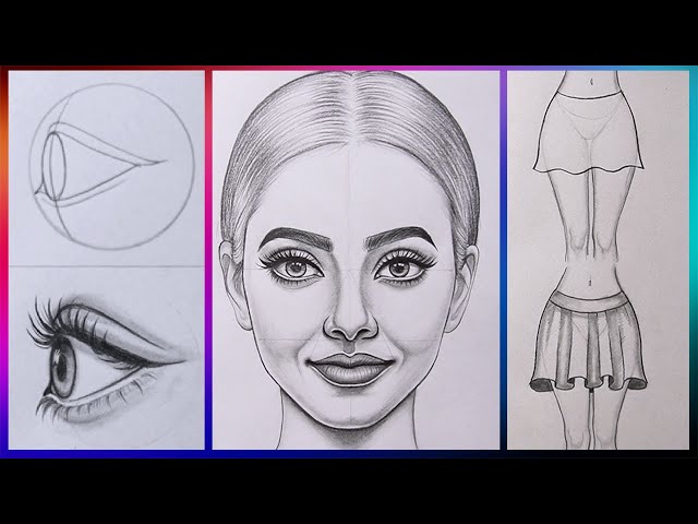 EASY DRAWING TRICKS. SIMPLE DRAWING TUTORIALS AND TIPS