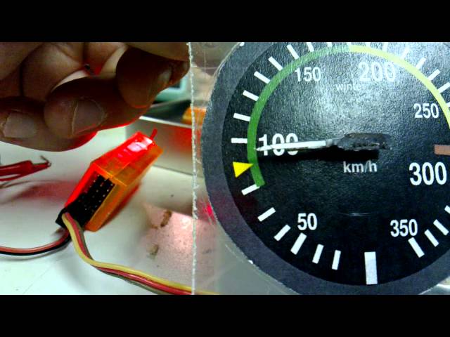 Prototype airspeed indicator for simulator