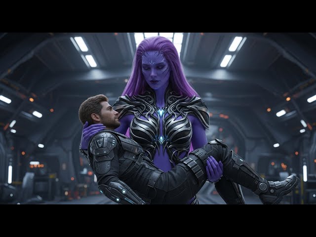 9-Foot Alien Queen Cradled the Wounded Human—Her Love Knew No Bounds | HFY Story