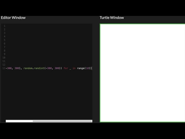 Star Constellations in Python Turtle