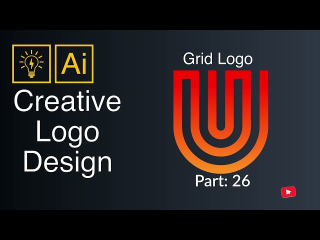 25 Logos In 1 Video | AK IT Training Center | Grid Logo | 26 to 50 Videos | Logo Design