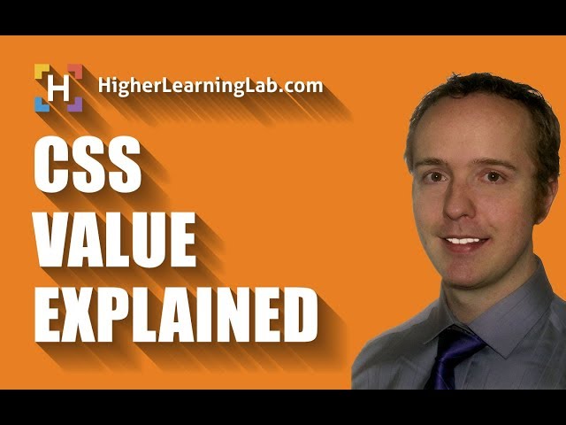 What's A CSS Value?