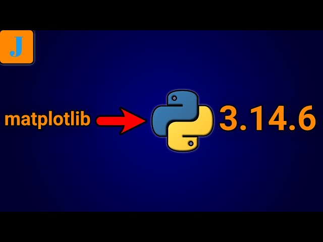 How To Install matplotlib in Python 3.14.6