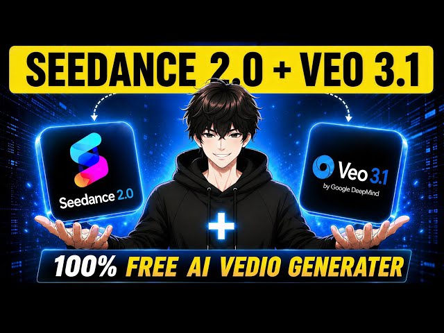 How to Access Seedance 2.0 + Veo 3.1 for Free (2026 No Credit Method)