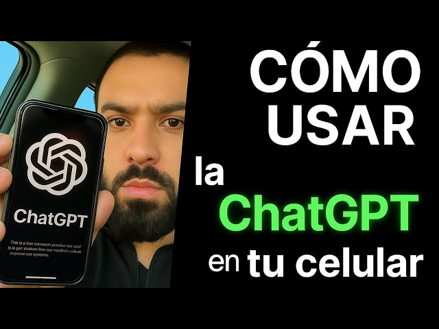 Cómo usar ChatGPT en tu celular GRATIS paso a paso 📱🤖